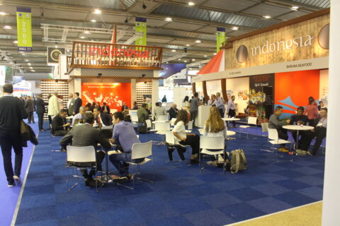 Indonesia Country Pavilion at SEG 2018, Brussels, Belgium.